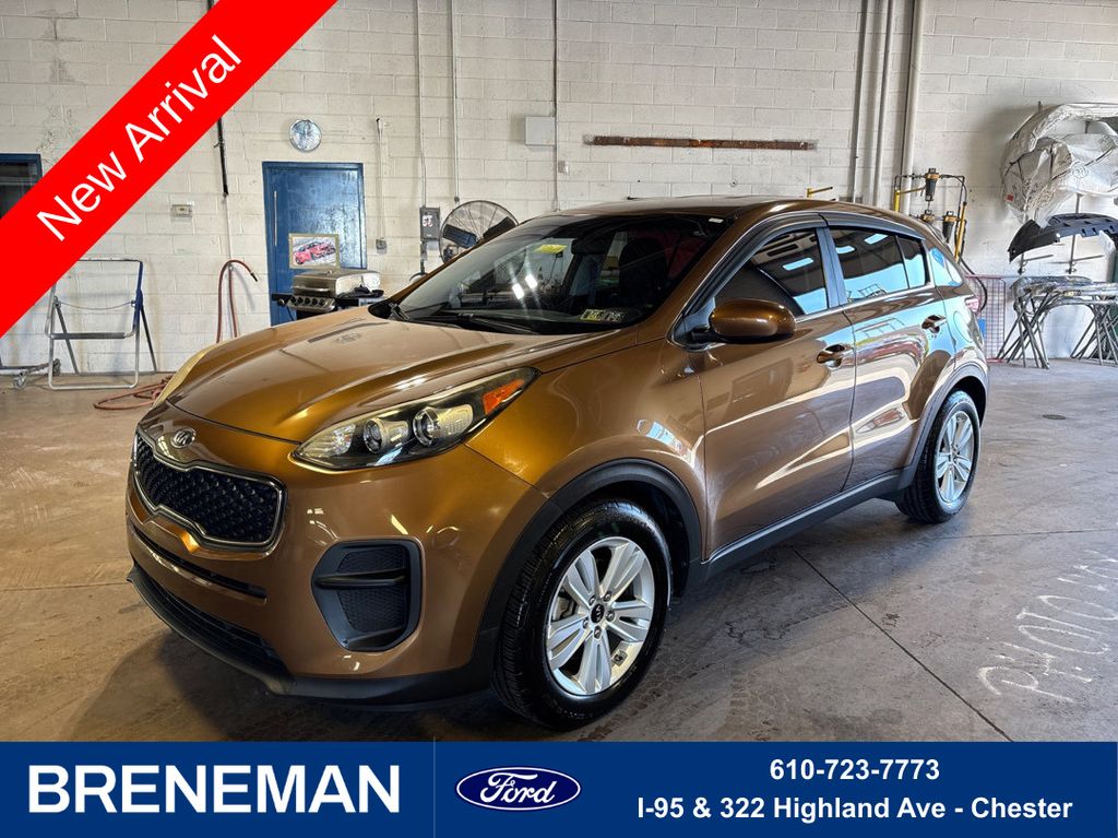 Red (Burnished Copper) 2017 Kia Sportage SUV / Crossover Front-Wheel Drive 6-Speed Automatic