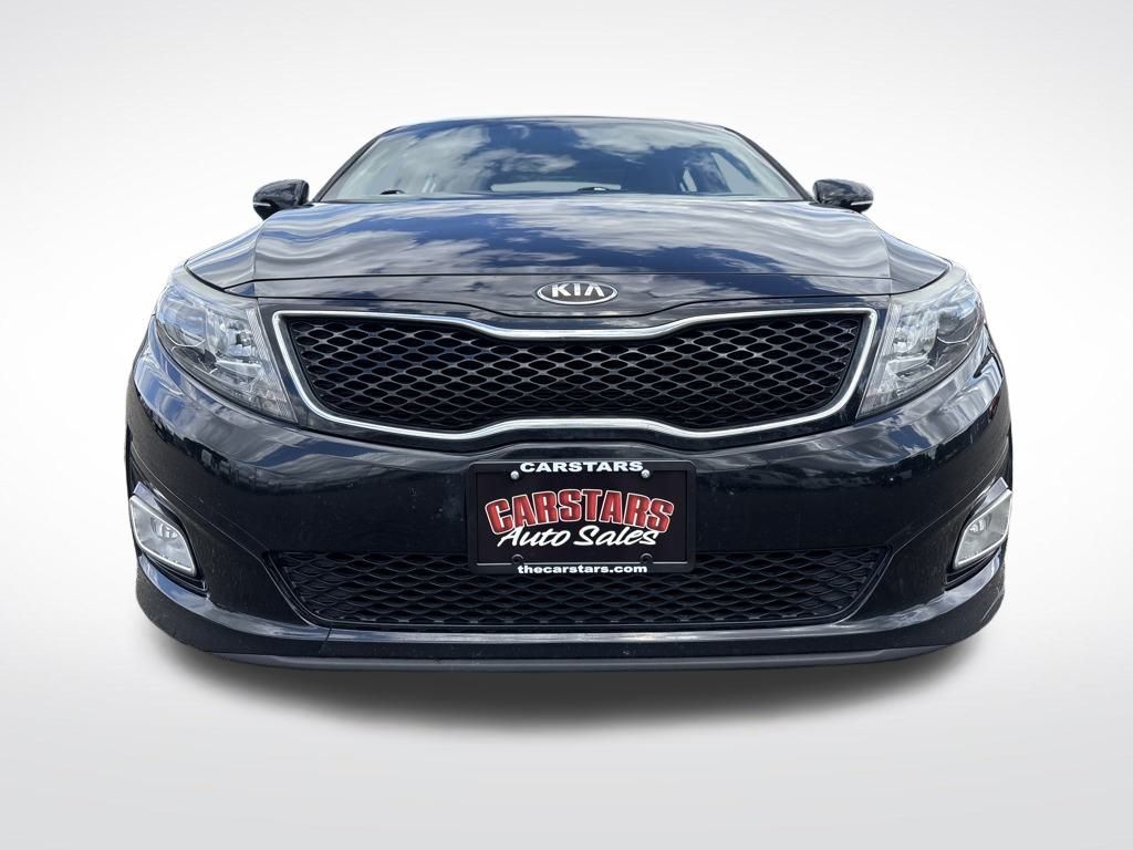 2015 Ebony Black Kia Optima EX FWD Sedan