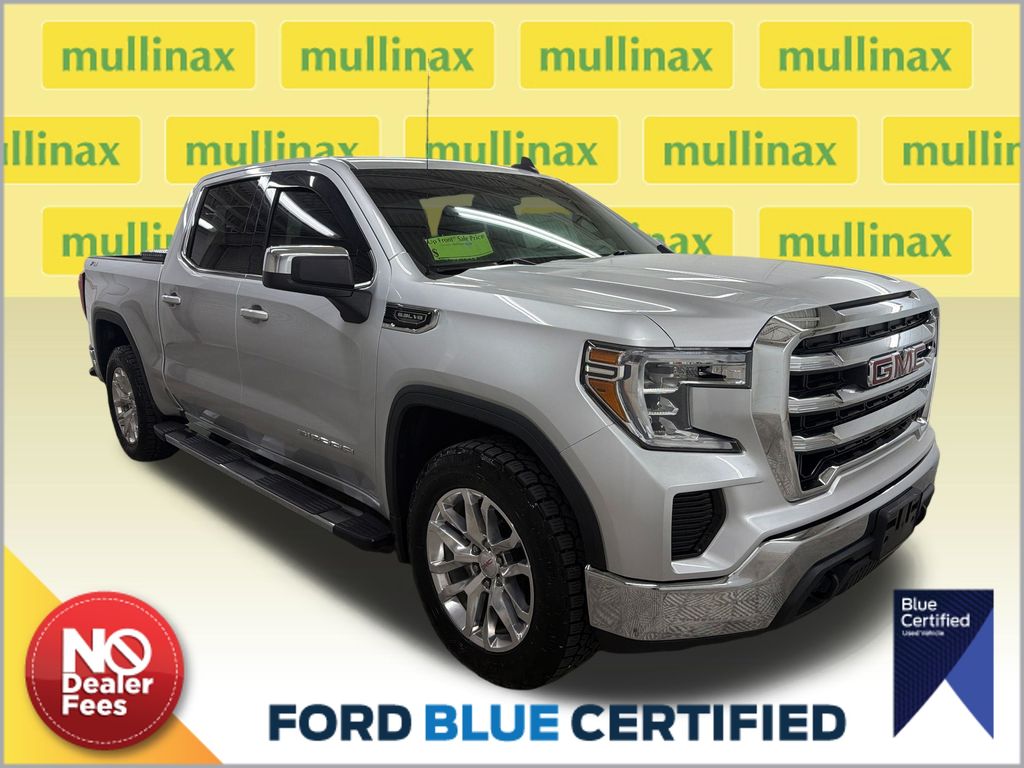 Quicksilver Metallic 2020 GMC Sierra 1500 SLE Crew Cab 4WD Pickup Truck Four-Wheel Drive Automatic