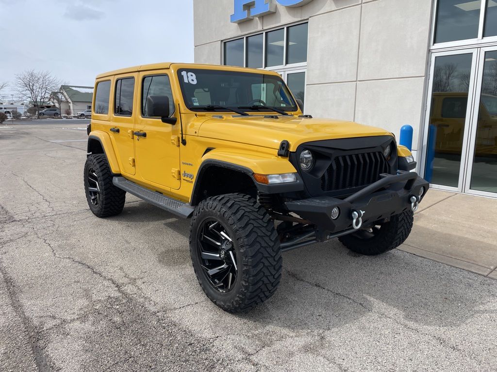 2018 Jeep Wrangler Unlimited Sahara 4WD