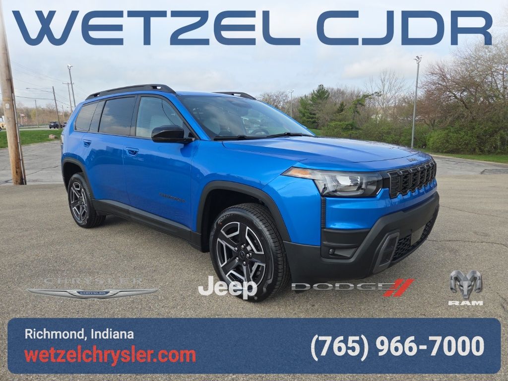 Hydro Blue Pearlcoat 2026 Jeep Cherokee Limited 4WD SUV / Crossover Four-Wheel Drive Continuously Variable Transmission