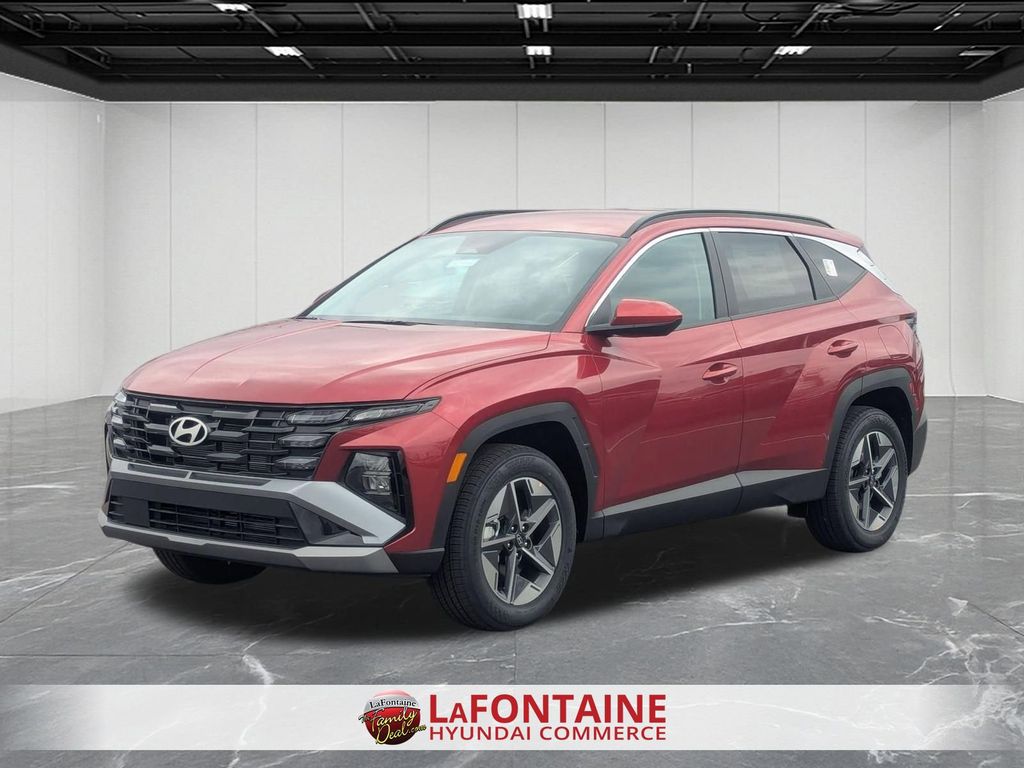 Ultimate Red 2026 Hyundai Tucson SUV / Crossover All-Wheel Drive 8-Speed Automatic