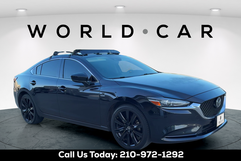 Jet Black Mica 2021 Mazda MAZDA6 Sedan Front-Wheel Drive 6-Speed Automatic