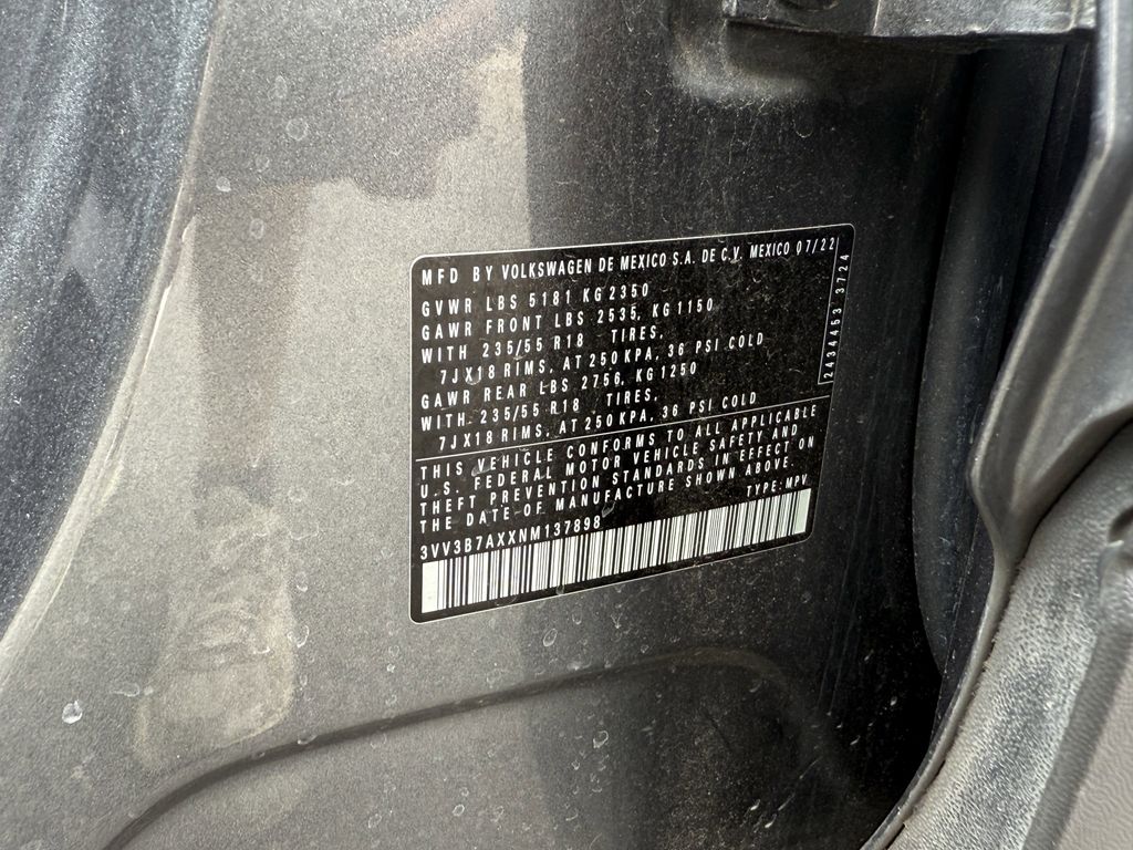 2022 Volkswagen Tiguan 2.0T SE Gray at Cook Ford