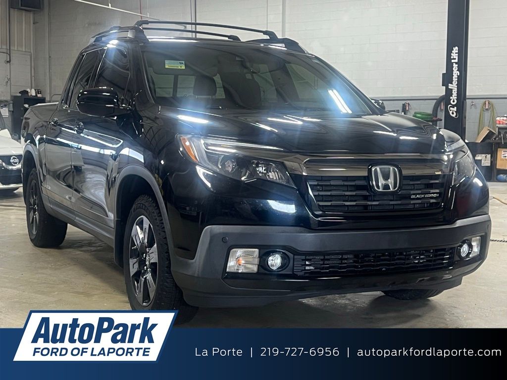 Crystal Black Pearl 2017 Honda Ridgeline Black Edition AWD Pickup Truck All-Wheel Drive 6-Speed Automatic