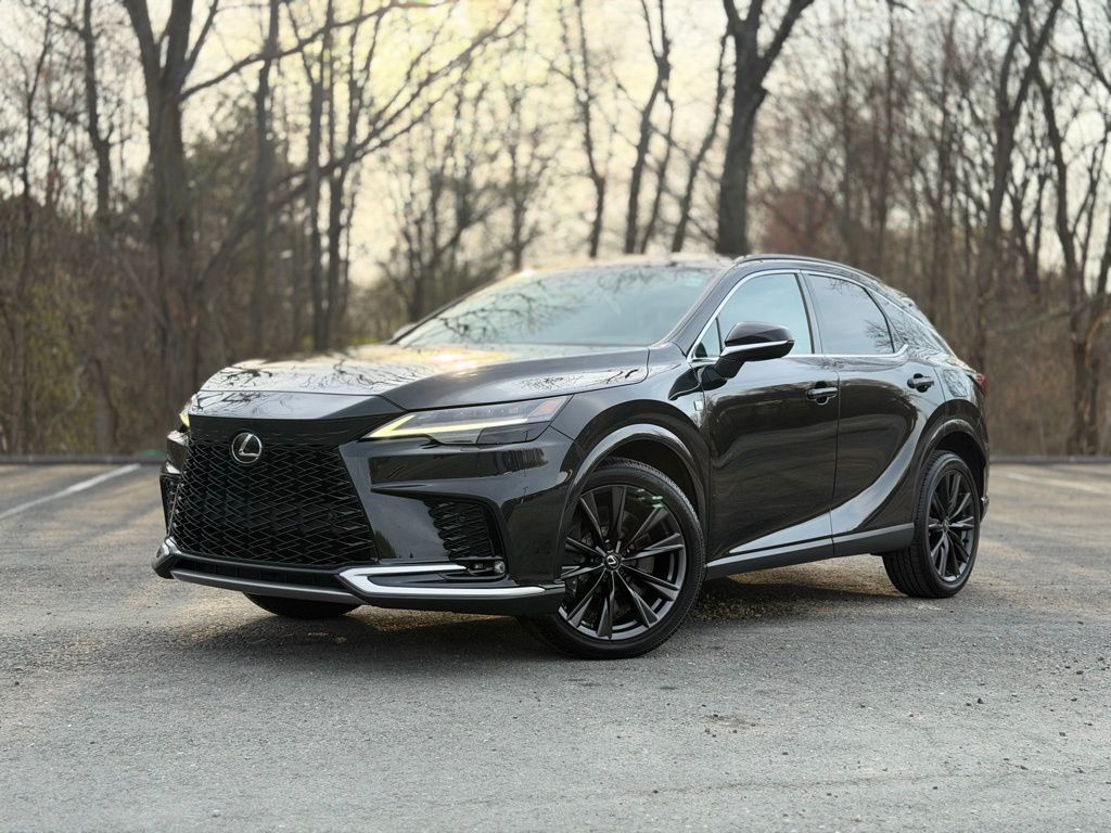 Black (Caviar) 2023 Lexus RX 350 F Sport Handling AWD SUV / Crossover All-Wheel Drive 8-Speed Automatic