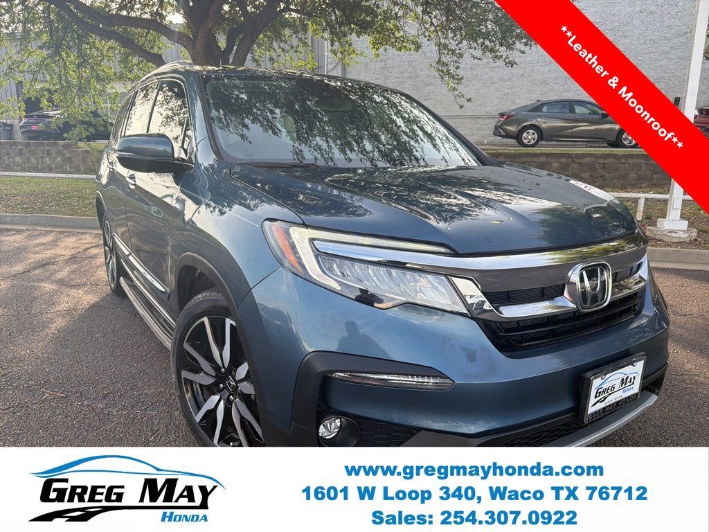 Gray (Steel Sapphire Metallic) 2022 Honda Pilot Touring FWD SUV / Crossover Front-Wheel Drive 9-Speed Automatic
