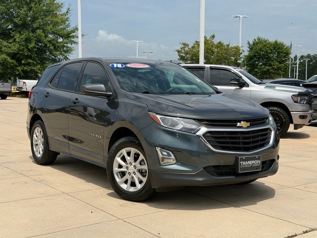 Nightfall Gray Metallic 2018 Chevrolet Equinox SUV / Crossover Front-Wheel Drive 6-Speed Automatic Overdrive
