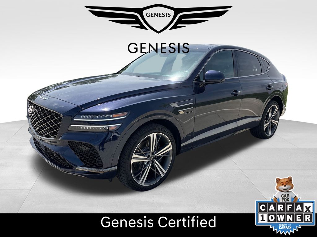 Capri Blue 2026 Genesis GV80 Coupe 3.5T E-SC AWD Coupe All-Wheel Drive 8-Speed Automatic
