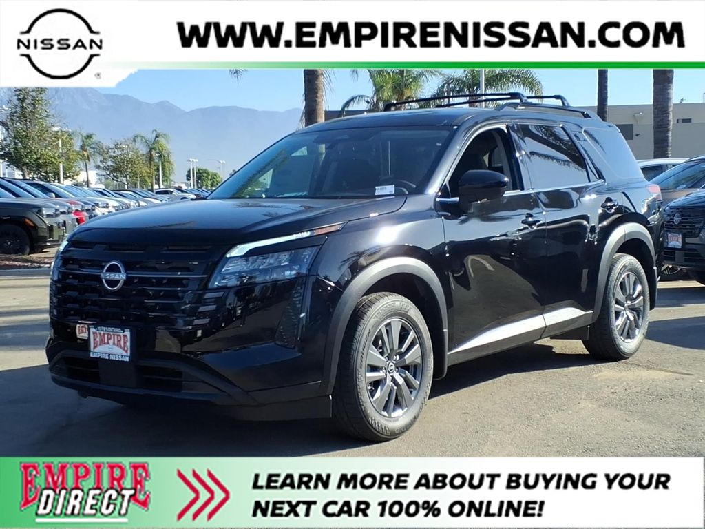 Super Black 2026 Nissan Pathfinder SUV / Crossover Front-Wheel Drive 9-Speed Automatic