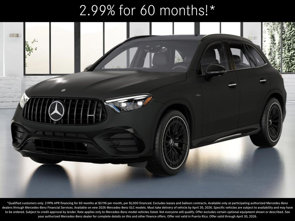 Gray (MANUFAKTUR Graphite Grey) 2026 Mercedes-Benz GLC AMG GLC 43 4MATIC SUV / Crossover All-Wheel Drive 9-Speed Automatic