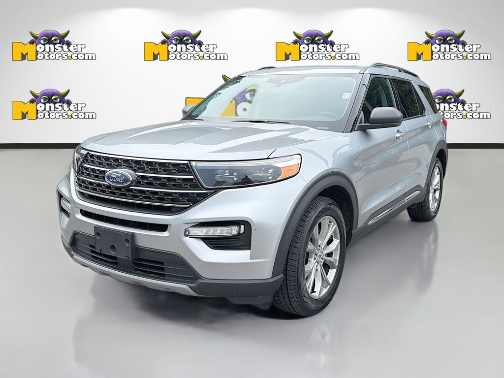 Silver 2023 Ford Explorer SUV / Crossover All-Wheel Drive Automatic