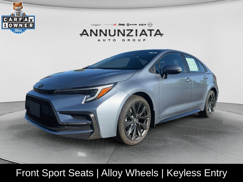 Celestite 2024 Toyota Corolla Sedan Front-Wheel Drive Continuously Variable Transmission