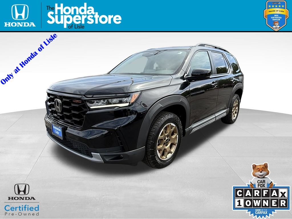 Crystal Black Pearl 2024 Honda Pilot SUV / Crossover All-Wheel Drive Automatic