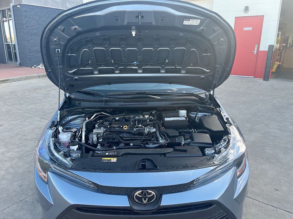 Used 2025 Blue Toyota LE image 28