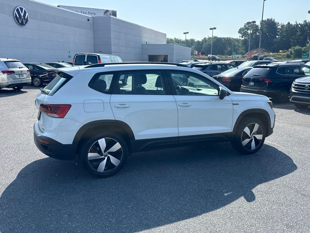 2023 Volkswagen Taos 1.5T S White at Auto Express Mitsubishi