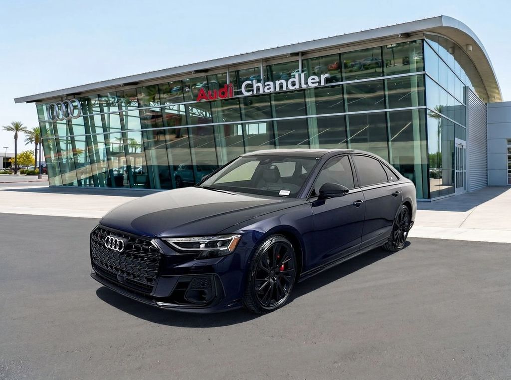 Firmament Blue Metallic 2026 Audi S8 Sedan All-Wheel Drive 8-Speed Automatic