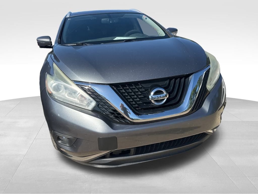 2015 Gun Metallic Nissan Murano Platinum FWD SUV