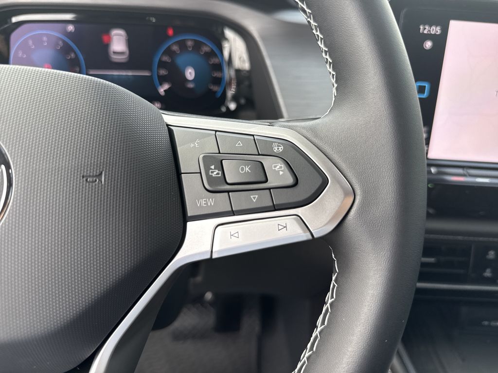 2026 Volkswagen Atlas Cross Sport 2.0T SE w/Technology Silver at DeMontrond Automotive Group