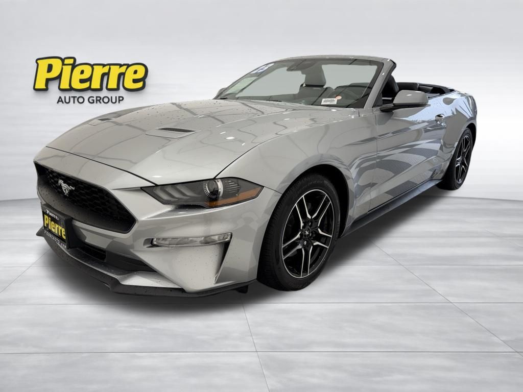 Silver 2023 Ford Mustang Convertible Rear-Wheel Drive Automatic