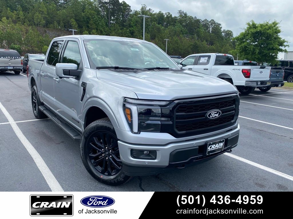 Silver Metallic 2026 Ford F-150 Pickup Truck Four-Wheel Drive Automatic