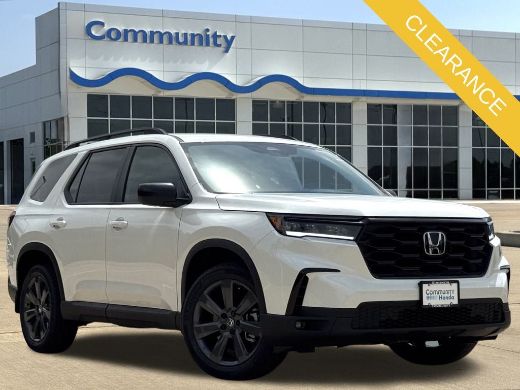 2025 Honda Pilot Sport White at Bayway Cadillac of The Woodlands