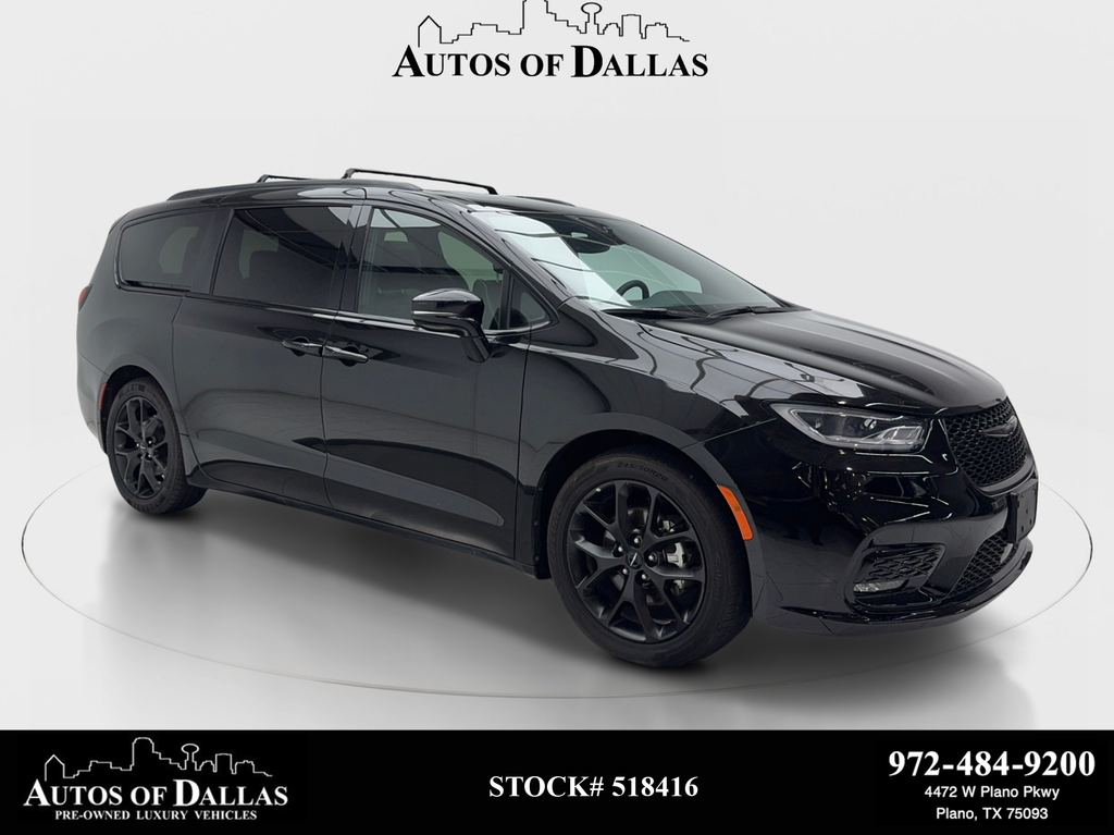 Diamond Black Crystal Pearlcoat 2025 Chrysler Pacifica Minivan Front-Wheel Drive 9-Speed Automatic