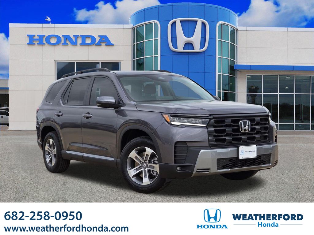 Gray 2026 Honda Pilot EX-L FWD SUV / Crossover Front-Wheel Drive Automatic