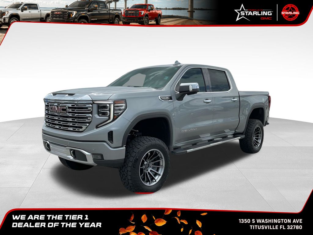 Sterling Metallic 2024 GMC Sierra 1500 Pickup Truck Four-Wheel Drive Automatic