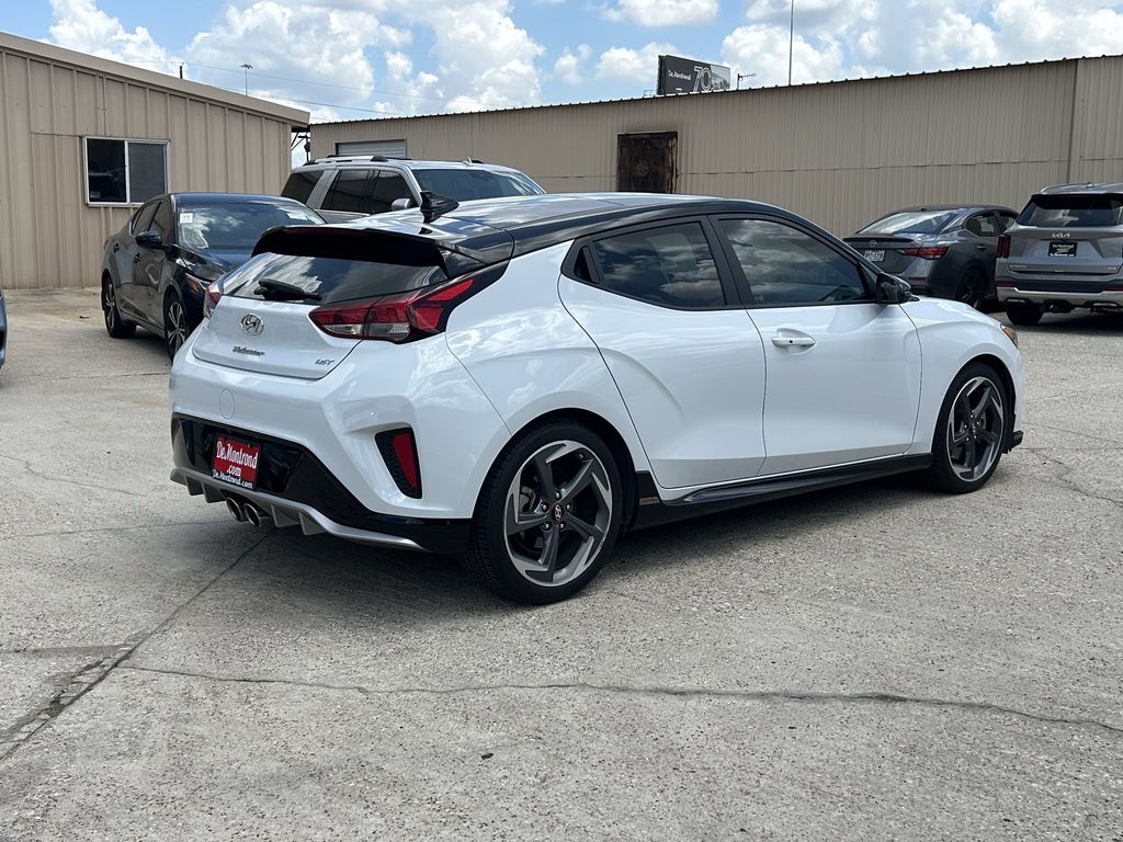 2020 Hyundai Veloster Turbo Ultimate White at Baytown Hyundai