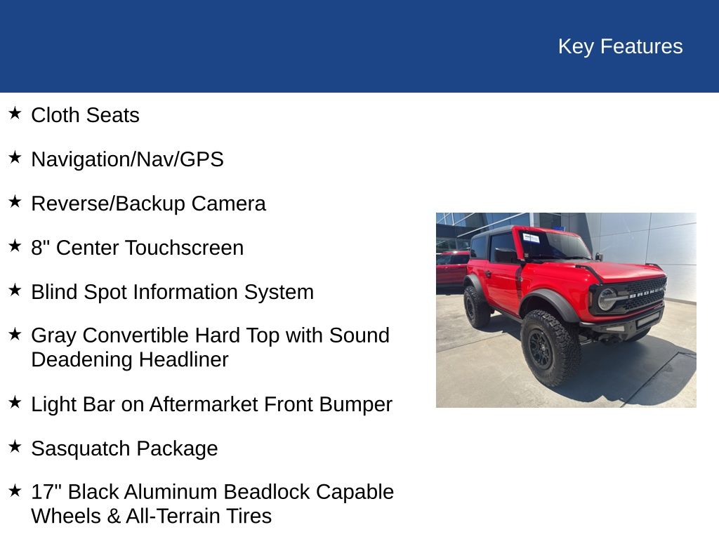 2023 Ford Bronco Wildtrak