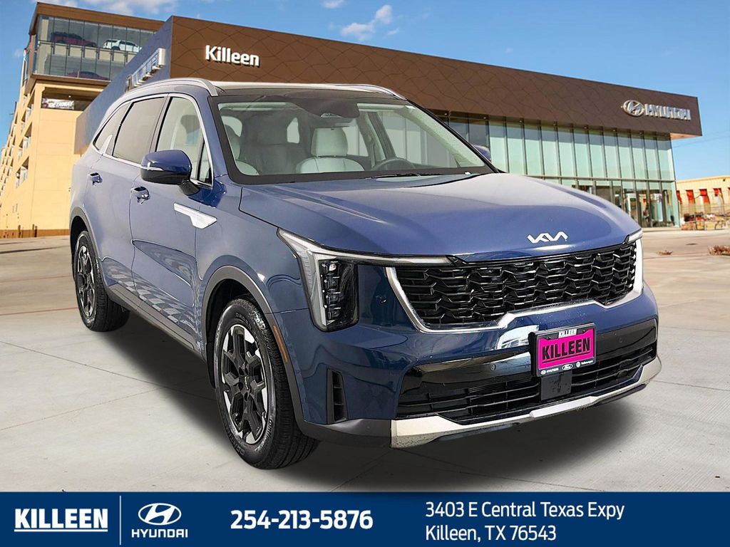 Midnight Lake Blue 2025 Kia Sorento SUV / Crossover Front-Wheel Drive 8-Speed Automatic