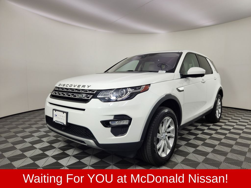White 2017 Land Rover Discovery Sport SUV / Crossover All-Wheel Drive 9-Speed Automatic