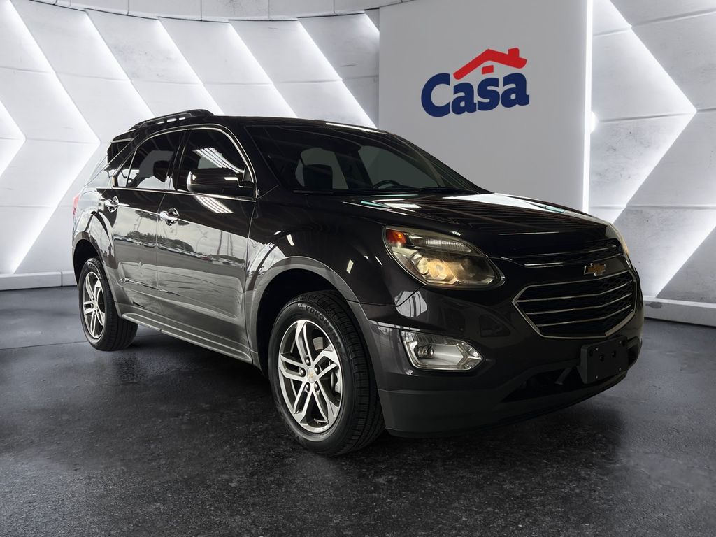 Gray (Tungsten Metallic) 2016 Chevrolet Equinox LTZ FWD SUV / Crossover Front-Wheel Drive 6-Speed Automatic Overdrive