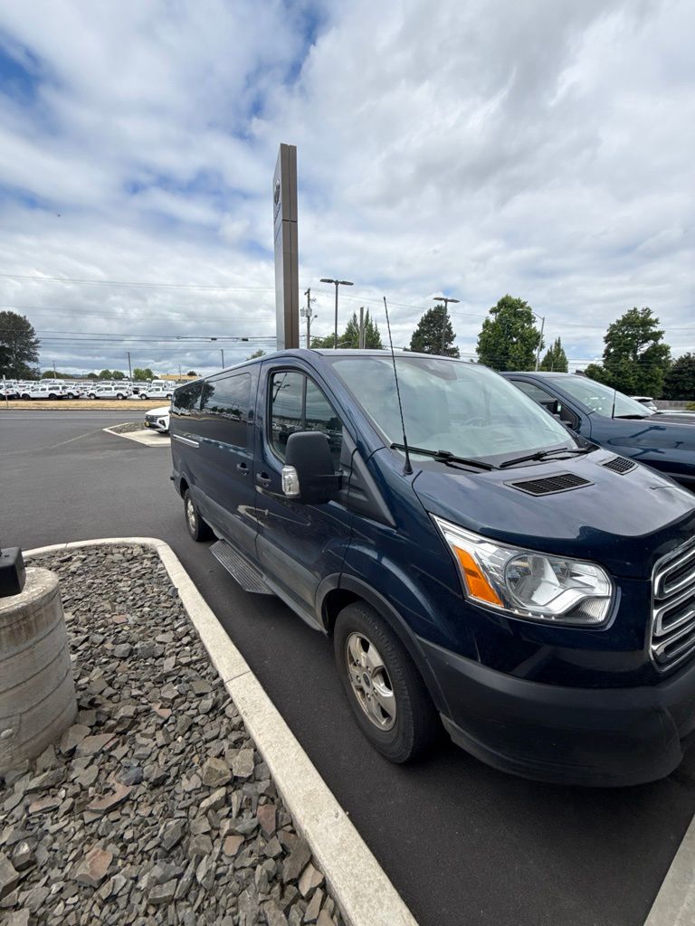 Blue 2019 Ford Transit Passenger Van Rear-Wheel Drive 6-Speed Automatic Overdrive