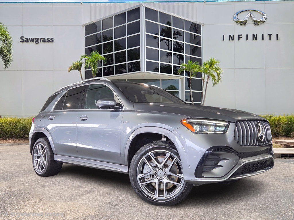 Selenite Gray Metallic 2024 Mercedes-Benz GLE SUV / Crossover All-Wheel Drive 9-Speed Automatic