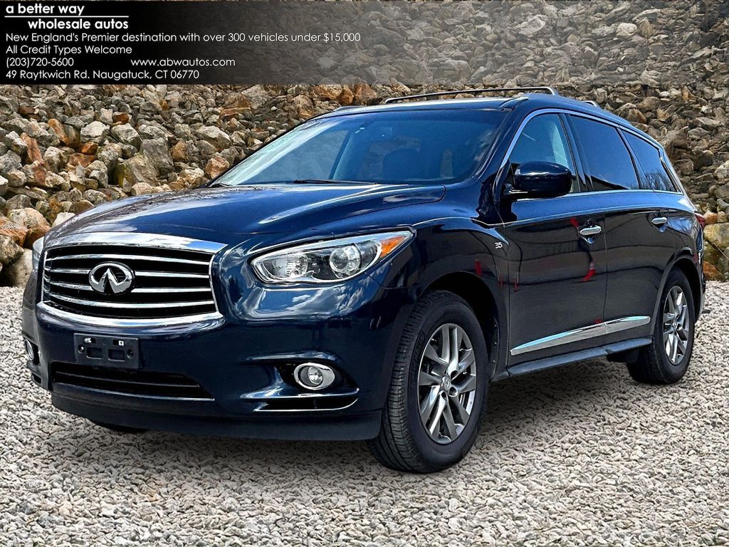 Hermosa Blue 2015 INFINITI QX60 AWD SUV / Crossover All-Wheel Drive Continuously Variable Transmission