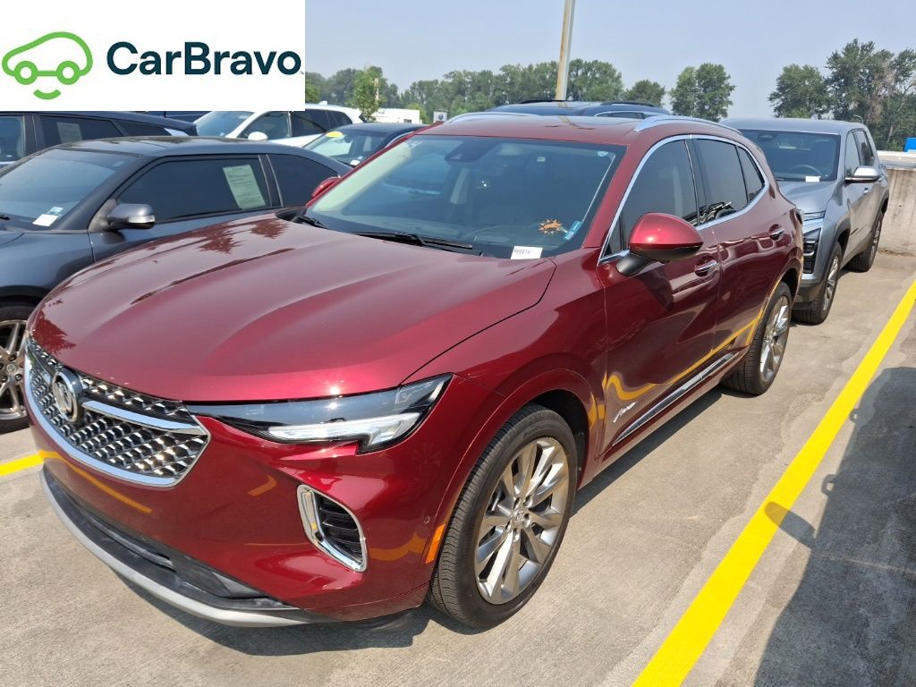Cinnabar Metallic 2023 Buick Envision SUV / Crossover Front-Wheel Drive 9-Speed Automatic