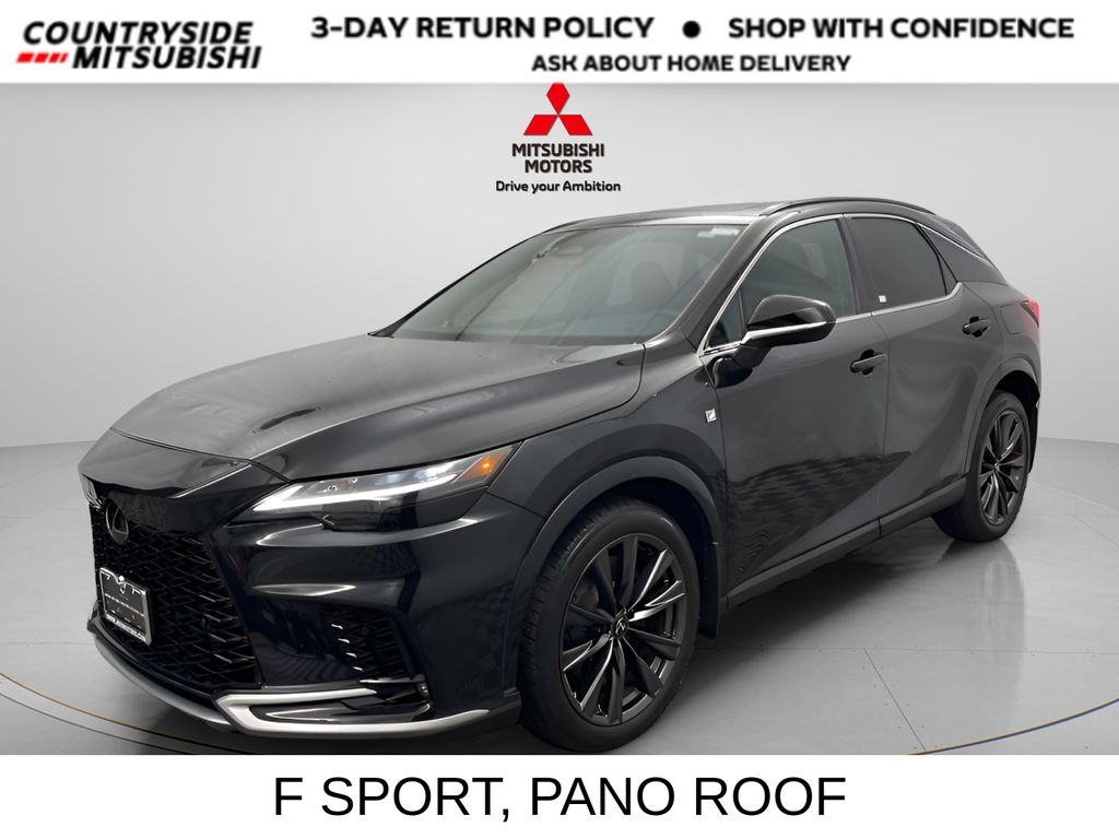 Black (Caviar) 2024 Lexus RX 350 F Sport Handling AWD SUV / Crossover All-Wheel Drive 8-Speed Automatic