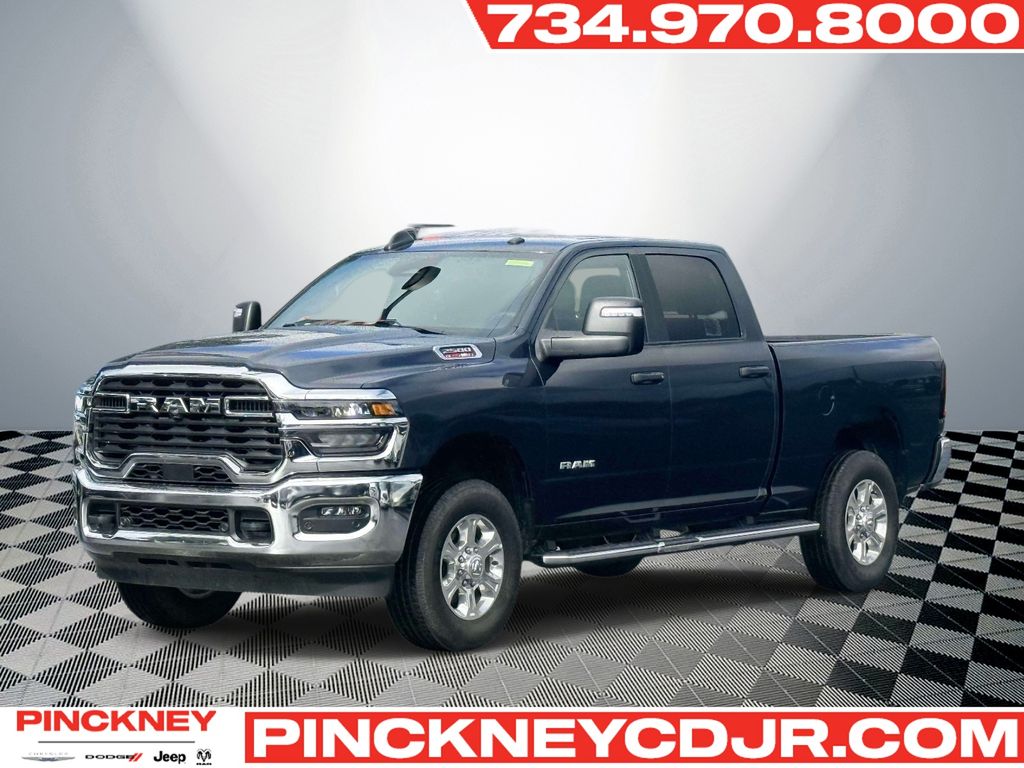 Forged Blue Metallic 2025 RAM 2500 Pickup Truck Four-Wheel Drive 8-Speed Automatic