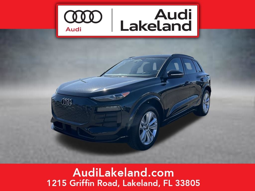 Mythos Black Metallic 2025 Audi Q6 e-tron Premium RWD SUV / Crossover Rear-Wheel Drive Automatic