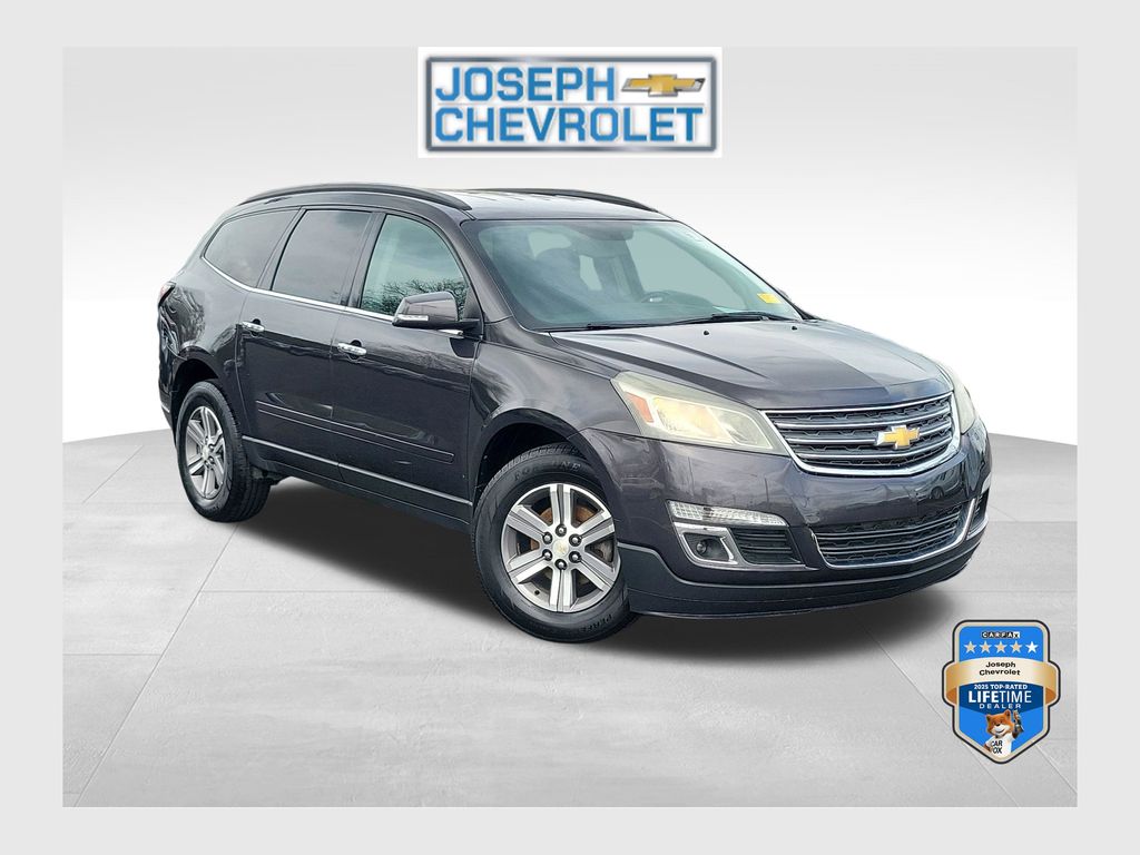Gray (Tungsten Metallic) 2015 Chevrolet Traverse 1LT AWD SUV / Crossover All-Wheel Drive 6-Speed Automatic