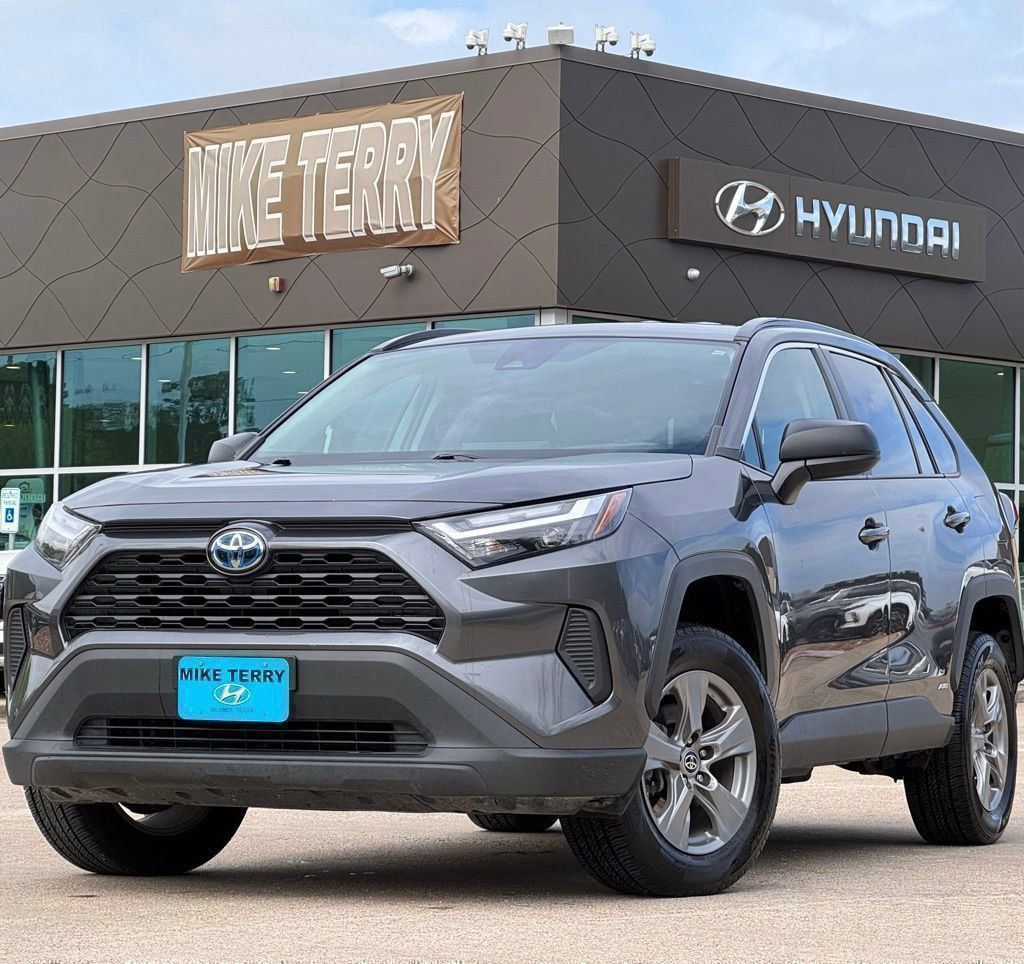 Magnetic Gray Metallic 2023 Toyota RAV4 Hybrid SUV / Crossover All-Wheel Drive Continuously Variable Transmission