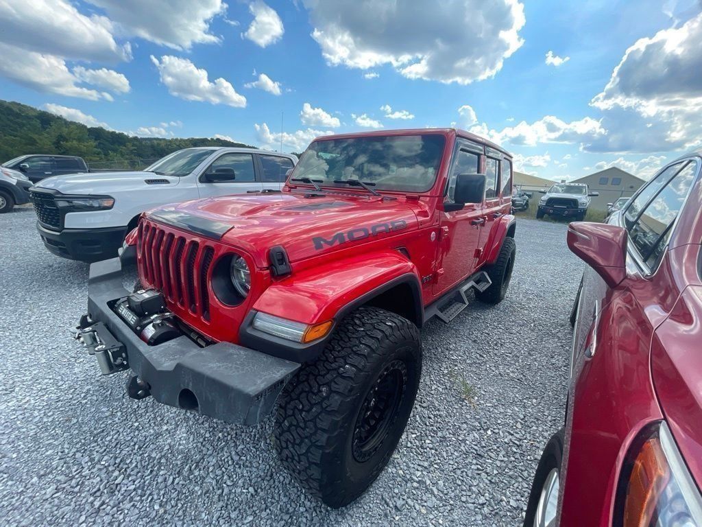 Firecracker Red Clearcoat 2018 Jeep Wrangler SUV / Crossover Four-Wheel Drive 8-Speed Automatic