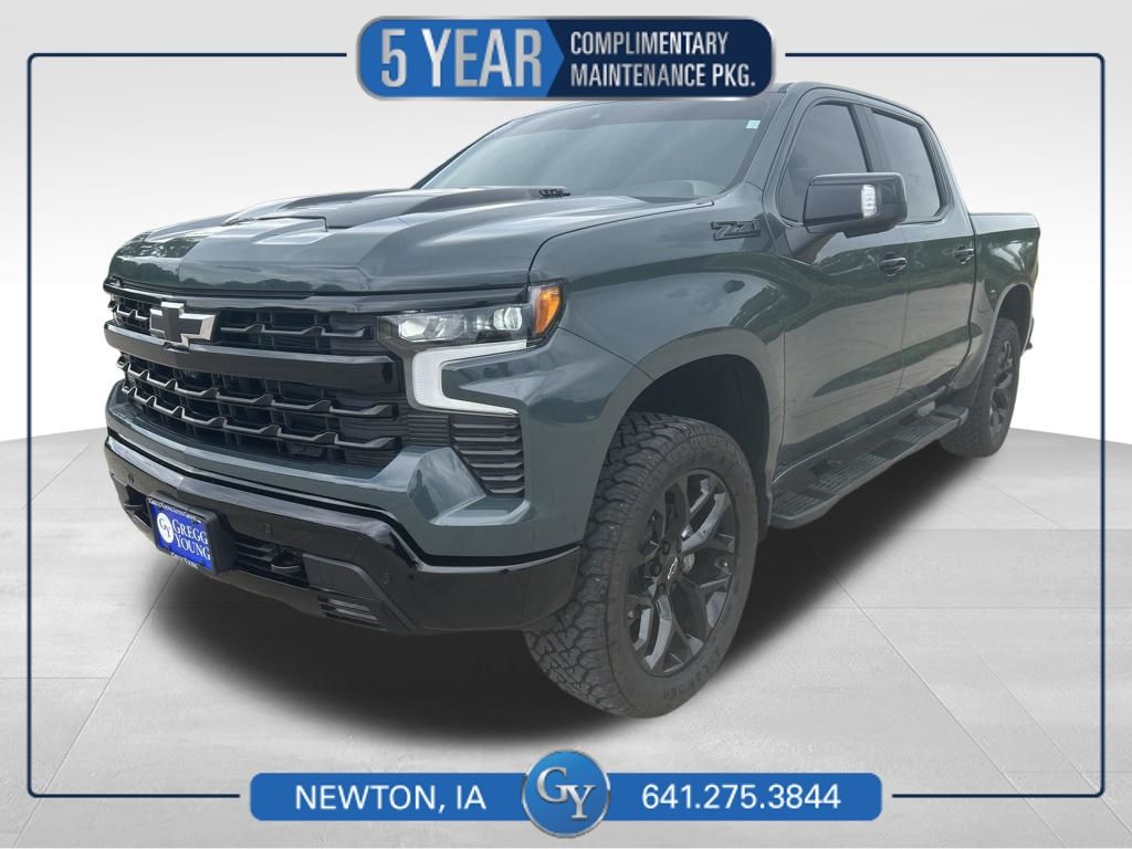 Cypress Gray 2026 Chevrolet Silverado 1500 Pickup Truck Four-Wheel Drive Automatic