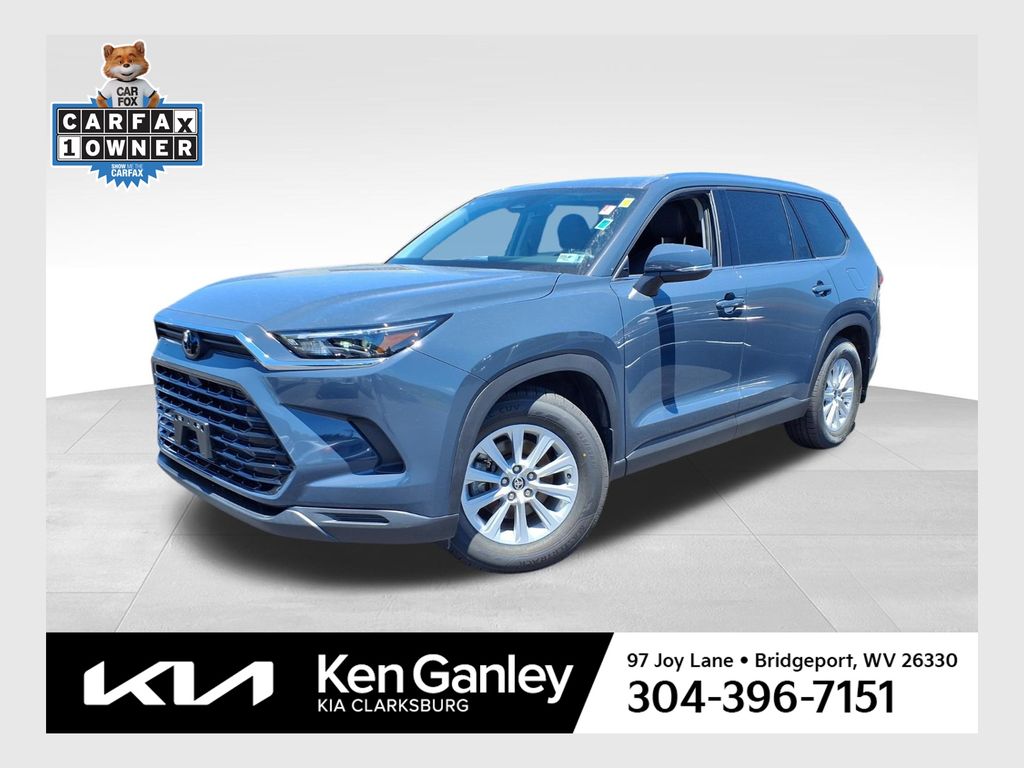 Storm Cloud 2024 Toyota Grand Highlander Hybrid XLE AWD SUV / Crossover All-Wheel Drive Continuously Variable Transmission