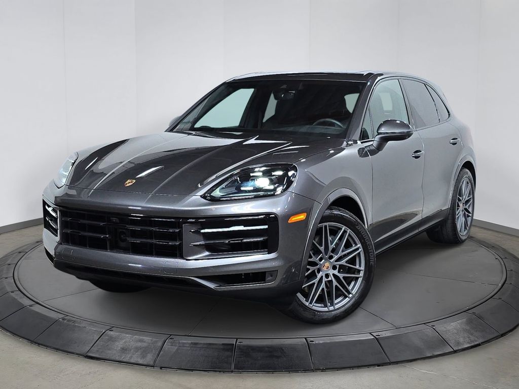 Gray (Quartzite Grey Metallic) 2025 Porsche Cayenne SUV / Crossover All-Wheel Drive 8-Speed Automatic