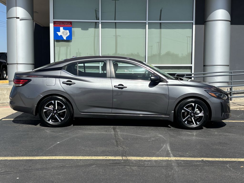 Used 2025 Nissan Sentra SV with VIN 3N1AB8CV8SY229543 for sale in Bedford, TX