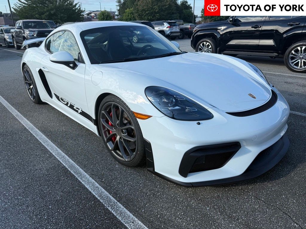 Chalk 2021 Porsche 718 Cayman Coupe Rear-Wheel Drive Automatic