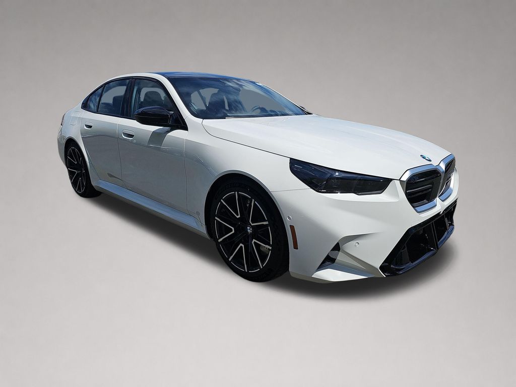 Alpine White 2027 BMW M5 AWD Sedan All-Wheel Drive 8-Speed Automatic